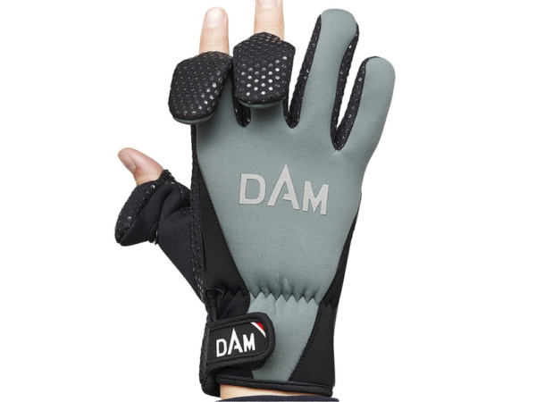 Rukavice Dam Neoprenske Fighter  Black Grey
